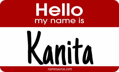 Hello my name is Kanita png download