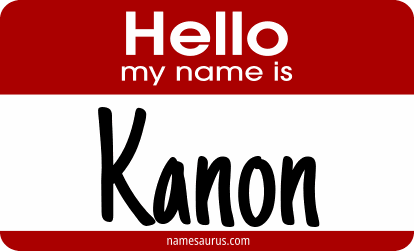 Hello my name is Kanon png download