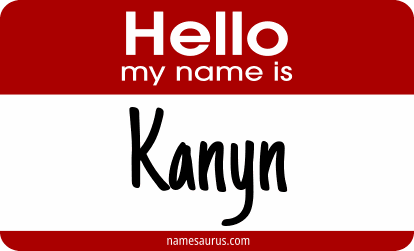 Hello my name is Kanyn png download