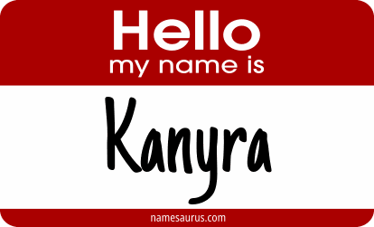 Hello my name is Kanyra png download
