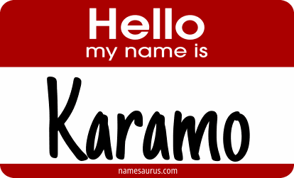 Hello my name is Karamo png download