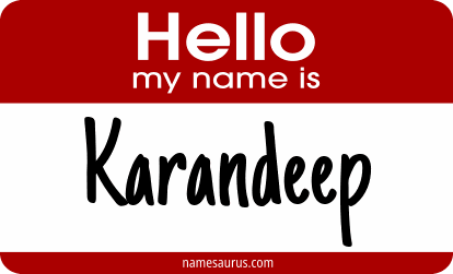 Hello my name is Karandeep png download