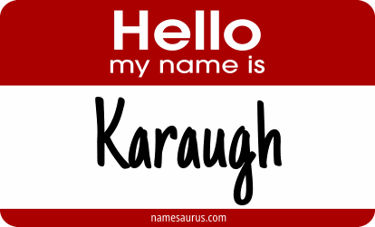 Hello my name is Karaugh png download
