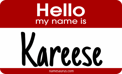 Hello my name is Kareese png download