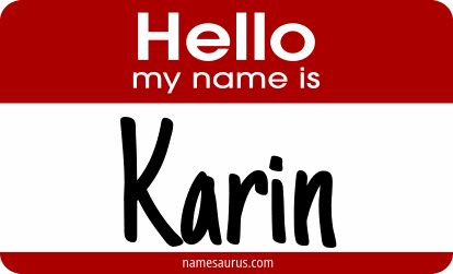 Hello my name is Karin png download