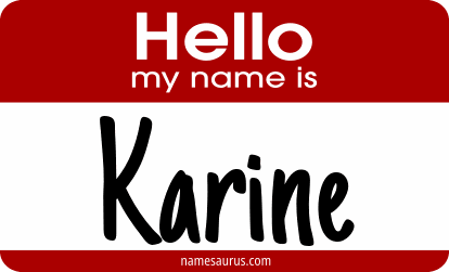 Hello my name is Karine png download