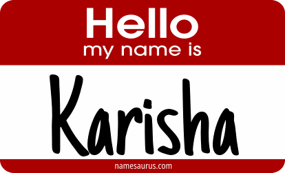 Hello my name is Karisha png download
