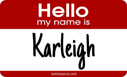 Hello my name is Karleigh png download