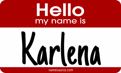 Hello my name is Karlena png download