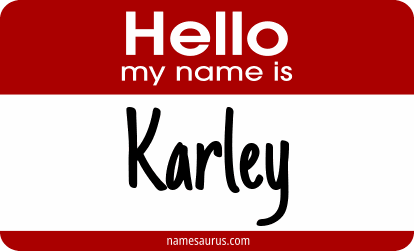 Hello my name is Karley png download
