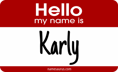 Hello my name is Karly png download