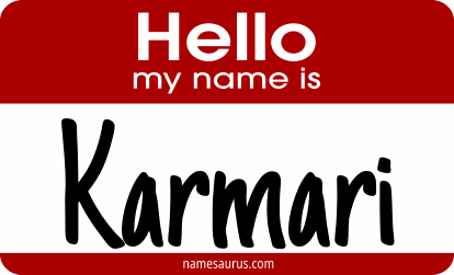 Hello my name is Karmari png download