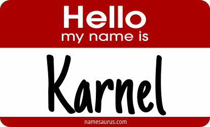 Hello my name is Karnel png download