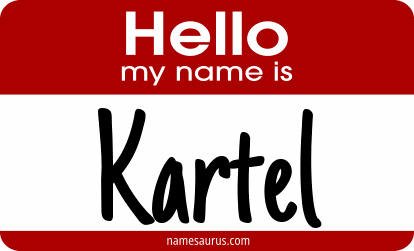 Hello my name is Kartel png download