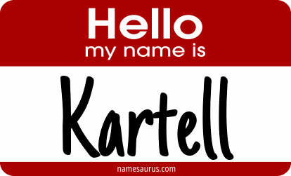 Hello my name is Kartell png download
