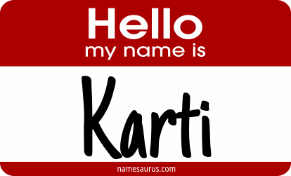 Hello my name is Karti png download