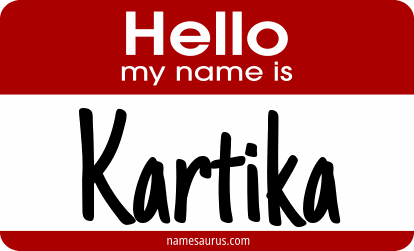Hello my name is Kartika png download