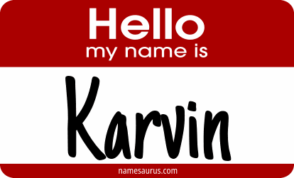 Hello my name is Karvin png download