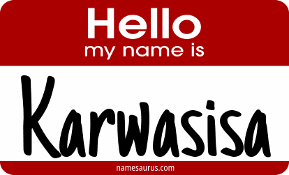 Hello my name is Karwasisa png download