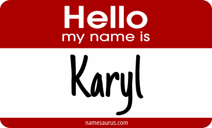Hello my name is Karyl png download