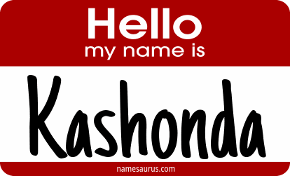 Hello my name is Kashonda png download