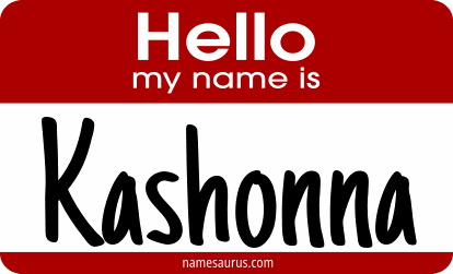 Hello my name is Kashonna png download