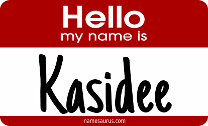 Hello my name is Kasidee png download
