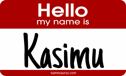 Hello my name is Kasimu png download