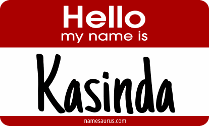 Hello my name is Kasinda png download