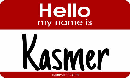 Hello my name is Kasmer png download