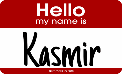 Hello my name is Kasmir png download