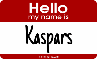 Hello my name is Kaspars png download