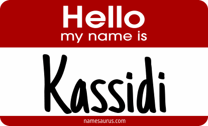 Hello my name is Kassidi png download