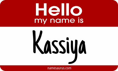 Hello my name is Kassiya png download