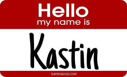 Hello my name is Kastin png download