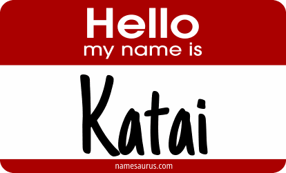 Hello my name is Katai png download