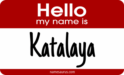Hello my name is Katalaya png download