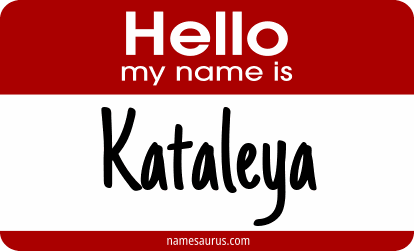 Hello my name is Kataleya png download