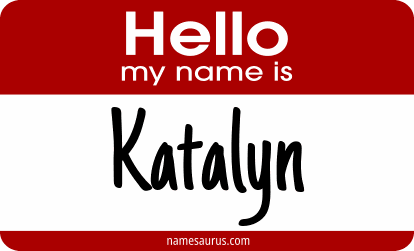 Hello my name is Katalyn png download