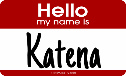 Hello my name is Katena png download
