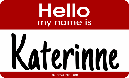 Hello my name is Katerinne png download