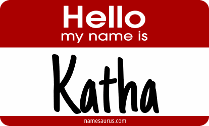 Hello my name is Katha png download