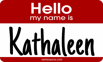 Hello my name is Kathaleen png download