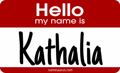 Hello my name is Kathalia png download