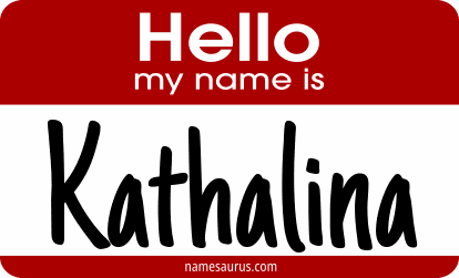 Hello my name is Kathalina png download