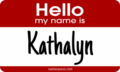 Hello my name is Kathalyn png download