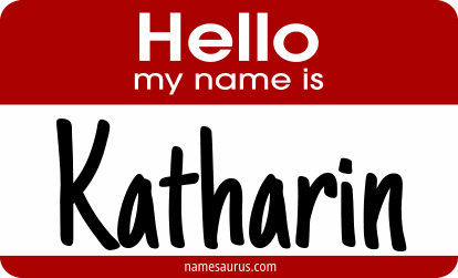 Hello my name is Katharin png download