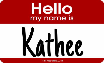 Hello my name is Kathee png download