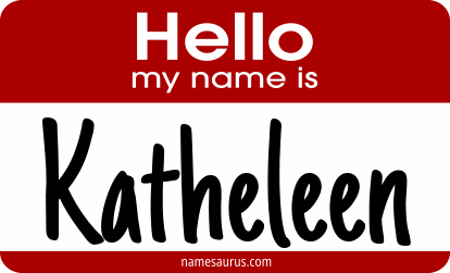 Hello my name is Katheleen png download