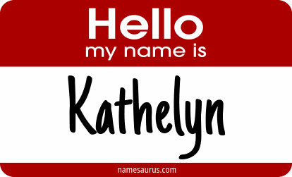 Hello my name is Kathelyn png download